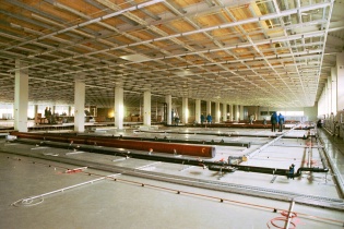 Chip Industrie - Doppelboden für Reinraum