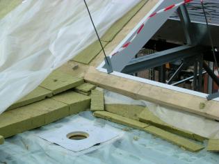 Gefrierger. Ind. - Detail Dacheinlauf