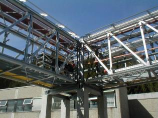 Industrie - Rohrbrücke für Medien